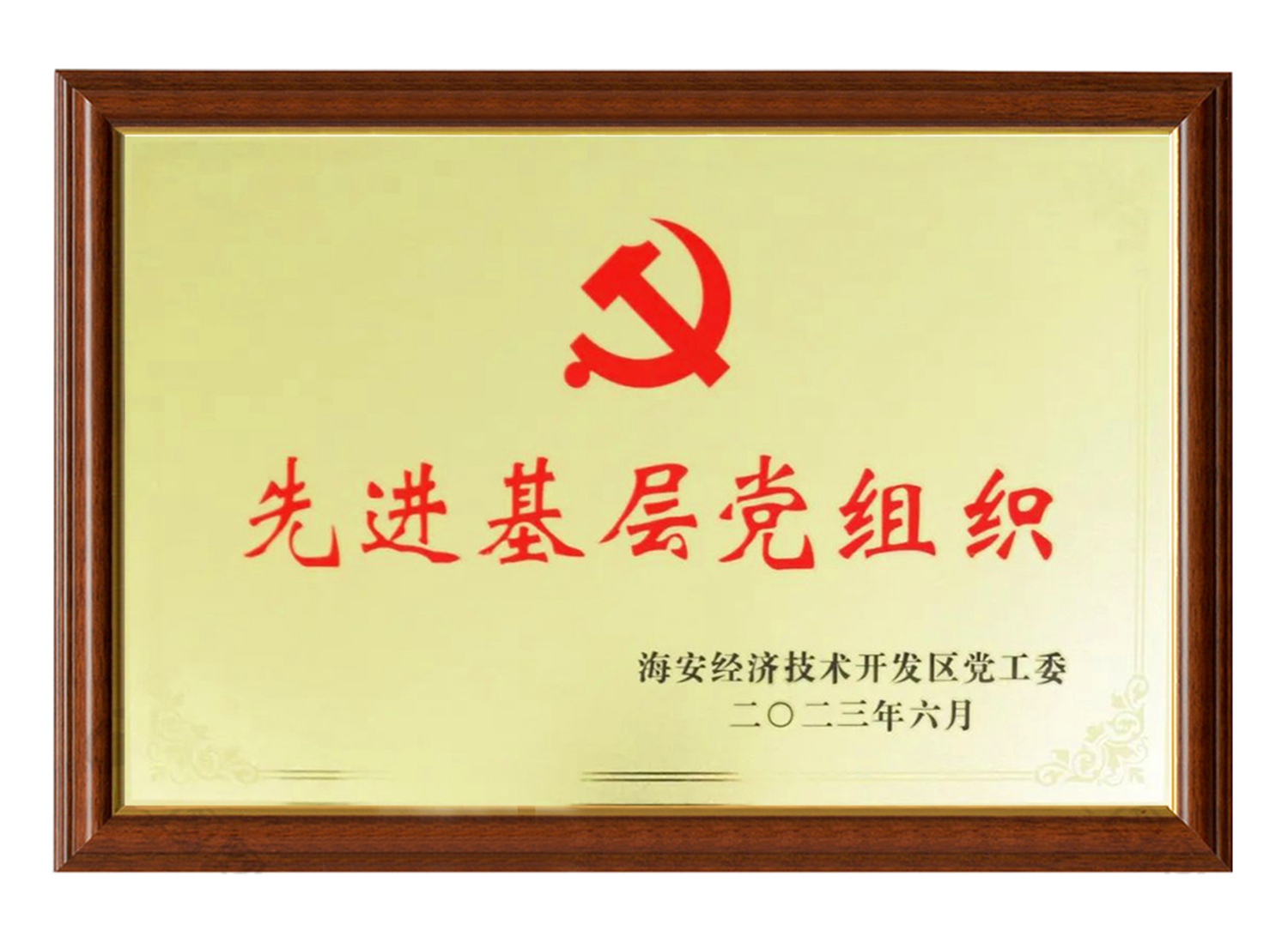 開發(fā)區(qū)先進(jìn)基層黨組織
